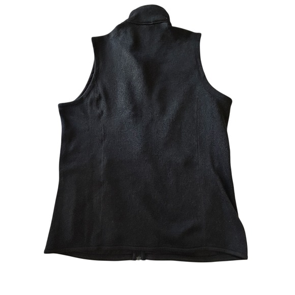 Patagonia Better Sweater Vest Women's Large Black NWT Logo Embroidery Vista - Picture 3 of 10